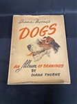 Diana Thornes "Dogs" An Album of Drawings 1944