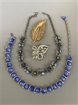 (4) Pieces of Vintage Signed Lisner Costume Jewelry