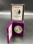 1992-S American Eagle One Ounce Silver Proof Coin In Presentation Box