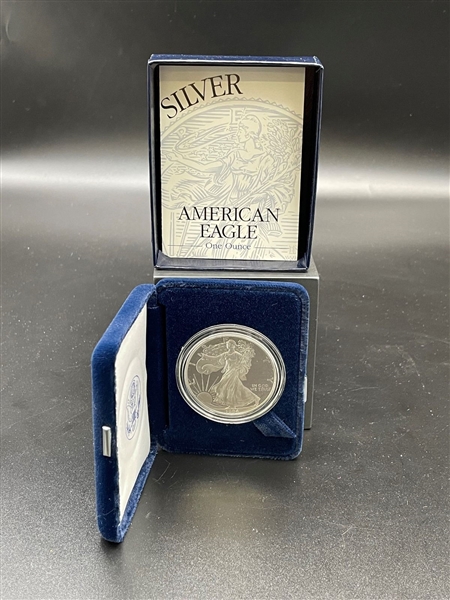 1994-P American Eagle One Ounce Silver Proof Coin In Presentation Box