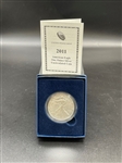 2011-W American Eagle One Ounce Silver Proof Coin In Presentation Box