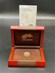 2008-W American Buffalo 1/10 Ounce Uncirculated $5 Gold Coin in Presentation Box