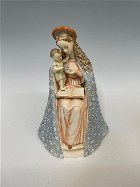 1950s Hummel "Flower Madonna" With Child Full Bee Mark