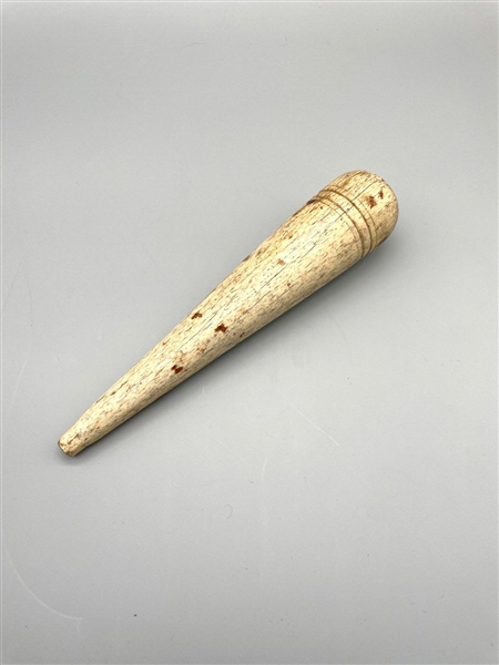 19th Century Carved Whale Bone Fid