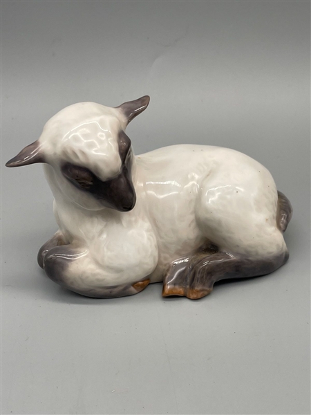 Royal Copenhagen Denmark Lamb Figurine
