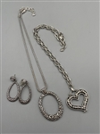 Group of Brighton Silver Plated Jewelry
