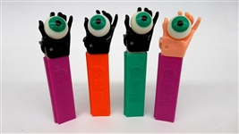 (4) Pez Limited Edition Psychedelic Eyes