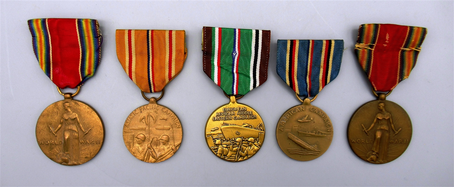 World War II Medals Group