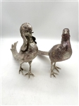 Pair of Jennings Brothers Silver Plate Pheasants
