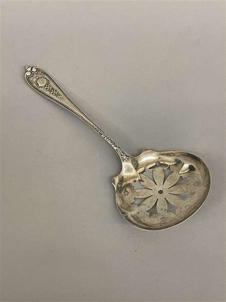 Weidlich Sterling Silver Slotted Server 1901 