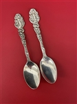 (2) Gorham Versailles Sterling Silver Tea Spoons