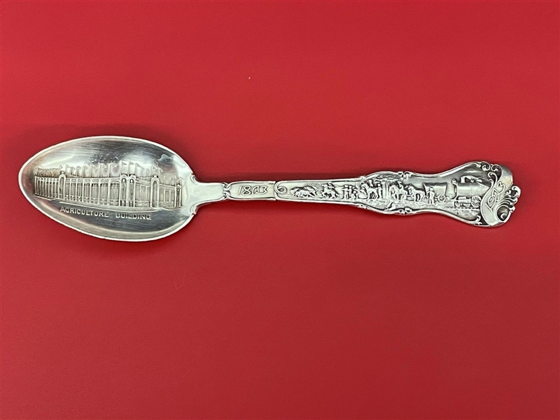 Sterling Silver Louisiana Purchase Exposition Bert Ball Souvenir Spoon