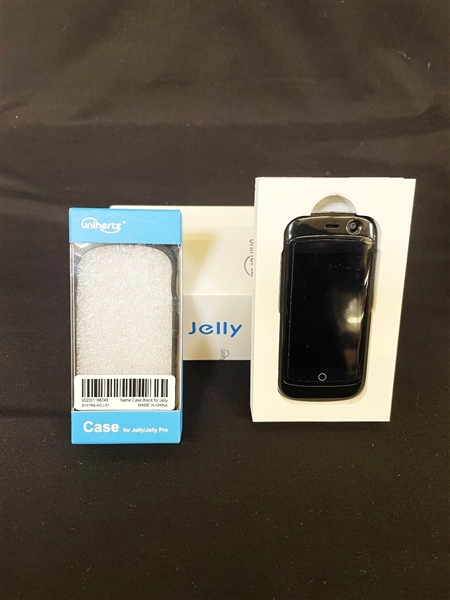 Unihertz Jelly Pro US Black in Original Case and Box Worlds Smallest Smartphone