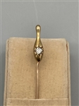 14k Gold Bowling Award Stick Pin From 1898