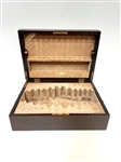 Form Fitted Flatware Case For C.D. Peacock Chicago. 