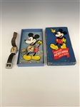 (2) Mickey Mouse Disney Wrist Watches One in Original Box