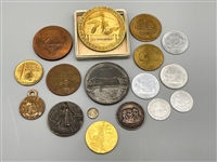 (17) Group of Worlds Fairs and Exposition Medals