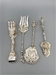 Coppini Italy Silver Serving Utensils
