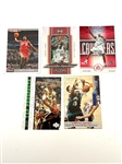 (5) Lebron James Basketball Cards