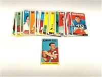 1965 Topps Super Football Cards Includes #99 Len Dawson