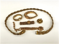 Group of Gold Filled Victorian Jewelry