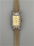 Jacques Prevard 5 Jewel Diamond Wrist Watch