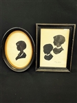 Ruth Wallie Spatz Cleveland Silhouette Prints Framed