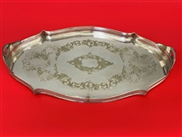 Lawrence B. Smith Co. Silver Plate Serving Tray