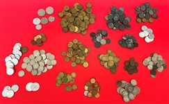 (300+) Germany Republic Coin Lot Pfennig, Rentenfennig, Reichspfennig, Marks