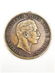 1918 Germany Wilhelm II Emporer and King of Prussia Medal