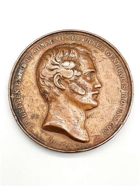 1857 Sweden Johan Peter Lefren Commander Medal
