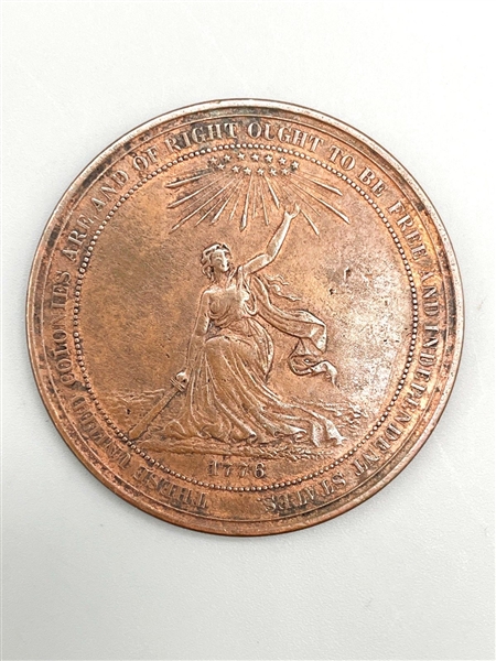 1876 American Independence Commemorative So Called Dollar Coin
