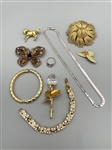 Swarovski and Monet Costume Jewelry