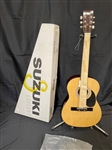Suzuki Acoustic Guitar SSG-2 New in Box With New Soft Case