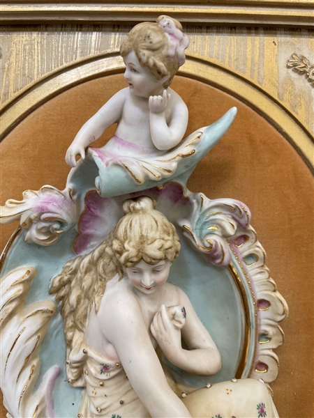 Italian Renaissance High Relief Framed Sculpture