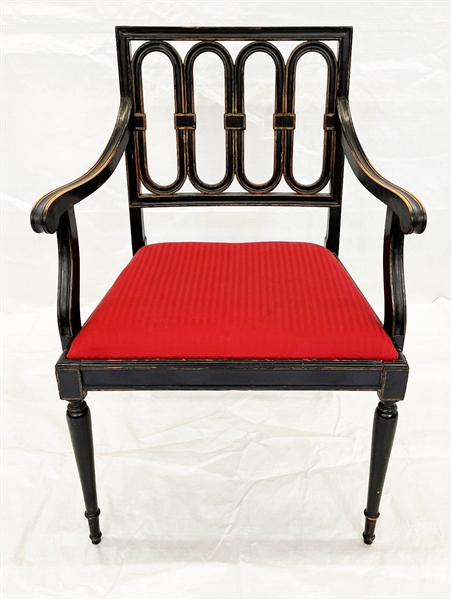 Single Sheraton Style Arm Chair