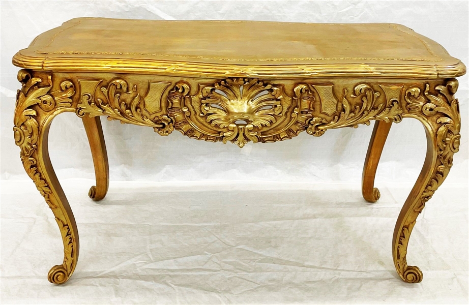 French Gilt Table
