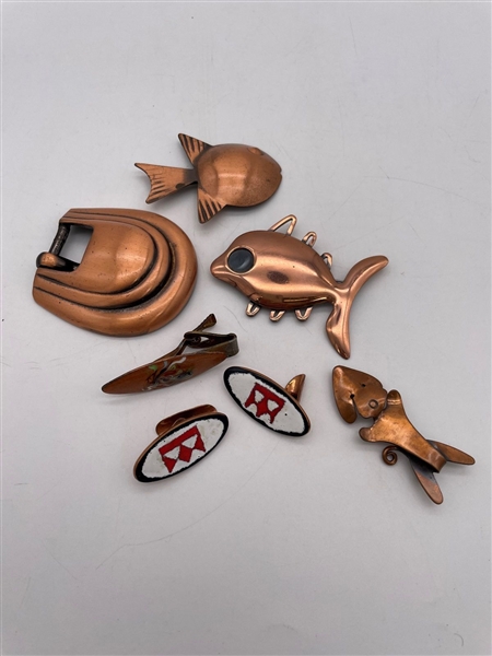 Group of Copper Jewelry