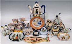 Quimper Faience France Pottery Lot