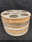 (5) 35mm Film Reels "Bernadette Lourdes" 1943 Cinema Movie Reels