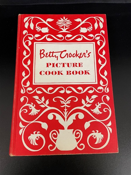 1950 "Betty Crockers Picture Cook Book" First Edition 2nd Printing