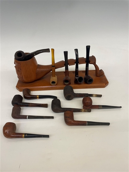 Group of Smoking Pipes: NYWF, Medico, Comoys, Willard, Others