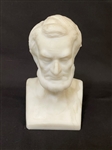 Alabaster Bust of Abraham Lincoln by Gillinder and Sons