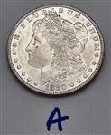 1880-P Morgan Silver Dollar (A)