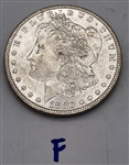 1880-P Morgan Silver Dollar (F)
