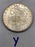 1889-P Morgan Silver Dollar (Y)