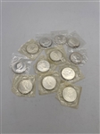 (12) 1965 Canada 50 Cent Silver Cions in OGP Sealed Bags (#314)