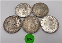 1921-P Morgan Silver Dollar Lot (126)