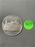 1965 Germany Jahre Stadt Bitburg Medal Silver 