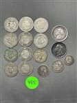 (16) Italy Soldi, Centesimi, Lire Coins (#485)